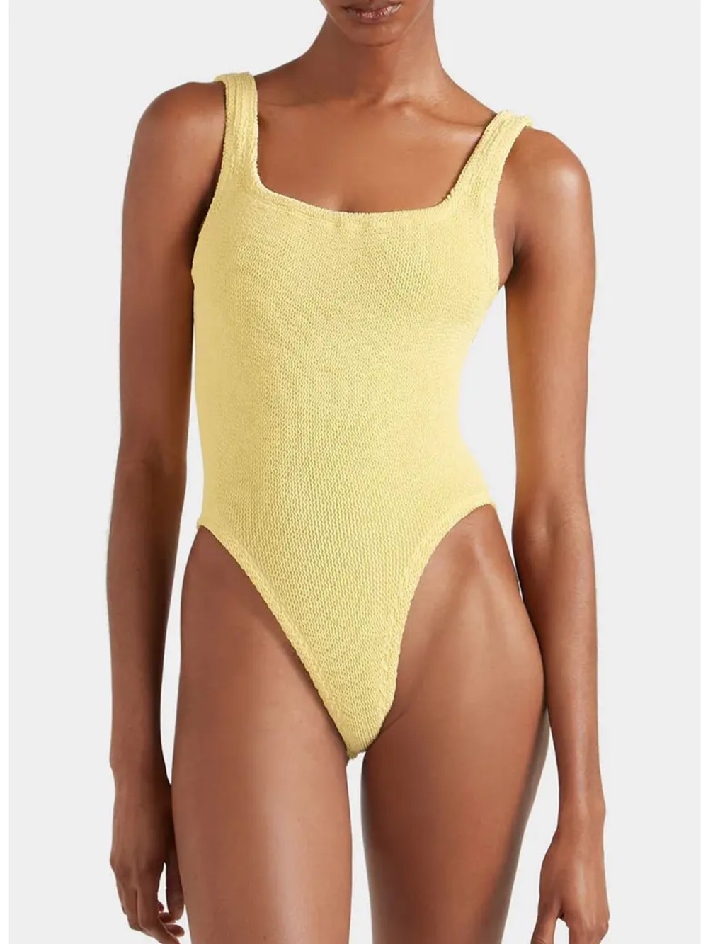 Hunza G Square Neck Swimsuit OS